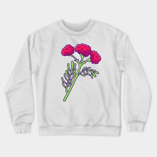 Flower Cartoon Crewneck Sweatshirt